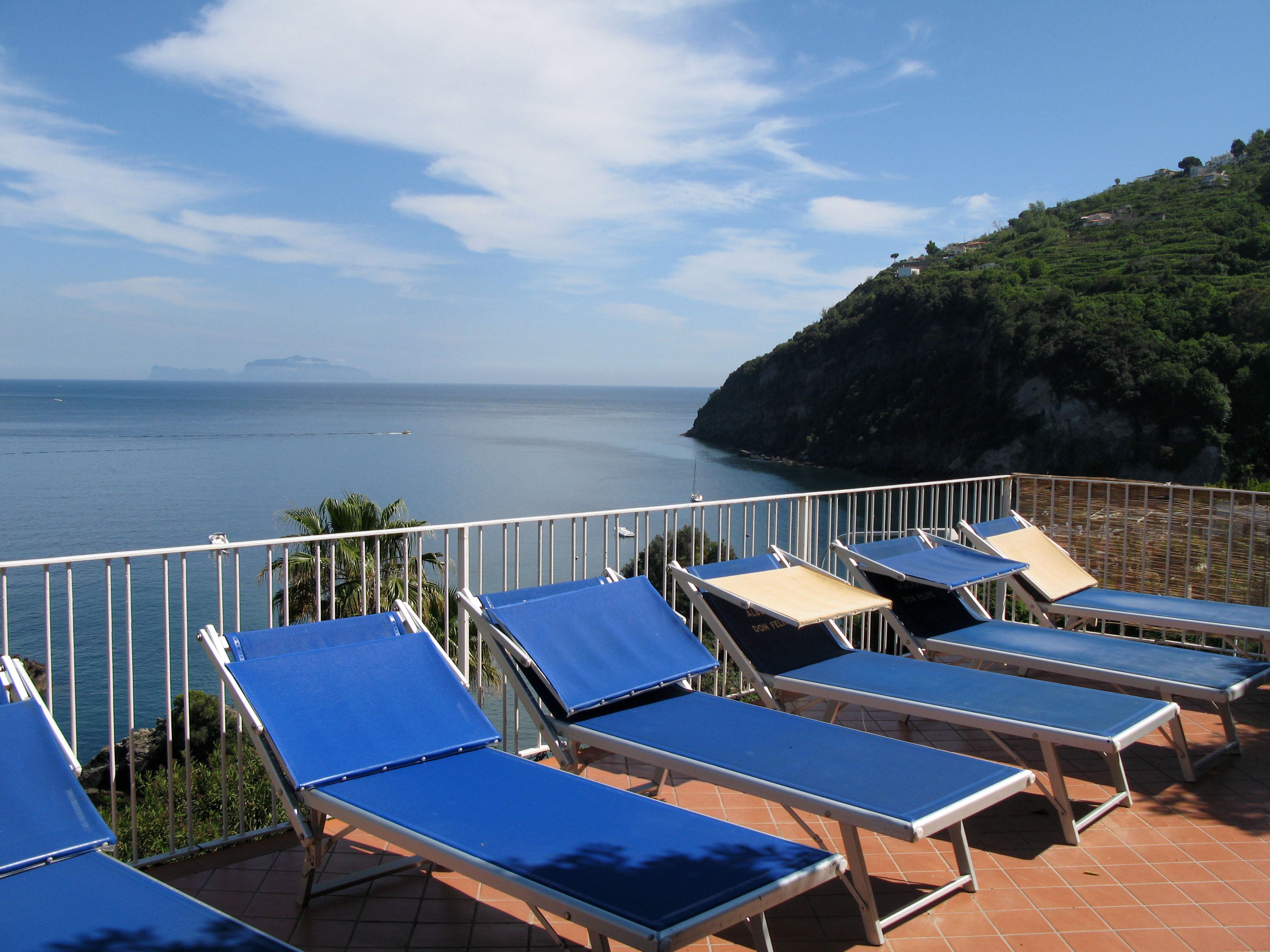 Hotel Don Felipe イスキア島 エクステリア 写真